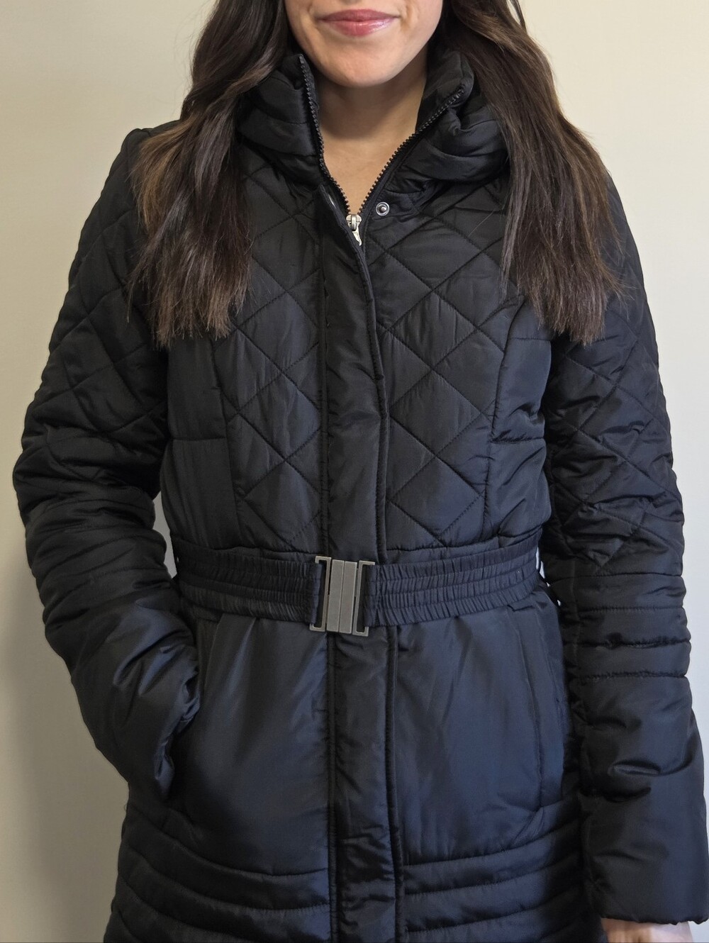 Like New Vero Moda Puffer Belted Yatsy Jacket